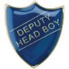 Picture of School Shield Badge (Deputy Head Boy) Blue -  1.25in