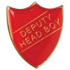 Picture of School Shield Badge (Deputy Head Boy) Red -   1.25in
