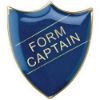 Picture of School Shield Badge (Form Captain) Blue -       1.25in