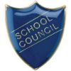 Picture of School Shield Badge (School Council) Blue -   1.25in