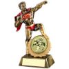 Picture of Brz|gold|red Resin Generic Hero Award With Boxing Insert And Plate - 7.25in