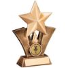 Picture of Brz|gold Generic Star With Ballet Insert With Plate - 5in