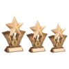 Picture of Brz|gold Generic Star With Ballet Insert With Plate - 5in