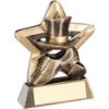 Picture of Brz|gold Top Hat|gloves|cane Mini Star With Plate - 3.75in