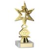 Picture of Gold Dance|gym Star Figure Assembled On Marble (1in Cen) - 7in