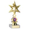 Picture of Gold Dance|gym Star Figure Assembled On Marble (1in Cen) - 7in