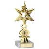 Picture of Gold Dance|gym Star Figure Assembled On Marble (1in Cen) - 7in