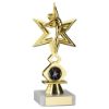 Picture of Gold Dance|gym Star Figure Assembled On Marble (1in Cen) - 7in