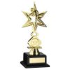 Picture of Gold Plastic Dance|gym Star Figure Assembled On Base (1in Cen) - 8in
