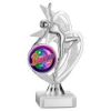 Picture of Silv Dance|gym Figure Assembled On Marble (2in Cen) - 7in