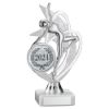 Picture of Silv Dance|gym Figure Assembled On Marble (2in Cen) - 7in
