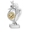 Picture of Silv Dance|gym Figure Assembled On Marble (2in Cen) - 7in
