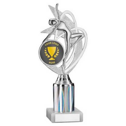 Picture of Silver Dance~gym Figure Assembled On Marble