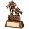 Picture of Brz|gold Resin Angling With Plate - 6.25in