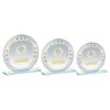 Picture of Jade|silver|gold Round Glass With Netball Insert And Plate - 5.5in