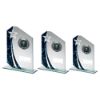 Picture of Jade|blue|silv Glass Plaque With Silv|blk Trim Trophy (1in Centre) - 8in