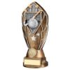 Picture of Brz|silv Diamond Column + Hockey Disc & Plate (1in Cen) - 8in