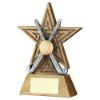 Picture of Brz|pew|gold Hockey Star Line Series With Plate - 4in