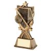 Picture of Brz|gold Hockey 3 Star Wreath Series With Plate - 7.25in