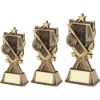 Picture of Brz|gold Hockey 3 Star Wreath Series With Plate - 7.25in