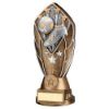 Picture of Brz|silv Diamond Column + Football Disc & Plate (1in Cen) - 8in