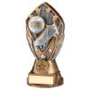 Picture of Brz|silv Diamond Column + Football Disc & Plate (1in Cen) - 6.75in