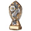 Picture of Brz|silv Diamond Column + Football Disc & Plate (1in Cen) - 6.75in