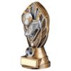 Picture of Brz|silv Diamond Column + Football Disc & Plate (1in Cen) - 6.75in