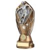 Picture of Brz|silv Diamond Column + Female Football Disc & Plate (1in Cen) - 8in