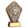Picture of Brz|gold Diamond Holder With Player Of The Month Disc And Plate - 5.25in