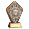 Picture of Brz|gold Diamond Holder With Players Player Disc And Plate - 5.25in