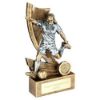 Picture of Brz|pew|gold Female Football Figure On Swoosh Back With Plate (1in Cen) - 8.75"