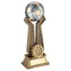 Picture of Brz|pew|gold Football On Twin Prongs With Plate (1in Centre) - 6in