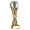 Picture of Bz|pw|g Football On Tri Mesh Column With Plate (1in Cen) Players Player - 12in