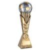 Picture of Brz|pew|gold Football On Leaf Column With Plate (1in Cen) Parents Player - 12"