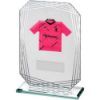 Picture of Jade|silver Glass Plaque - 7.5in (Requires Shirt C)