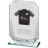 Picture of Jade|silver Glass Plaque - 7.5in (Requires Shirt C)