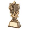 Picture of Brz|gold Tennis 3 Star Wreath Series With Plate - 5.5in
