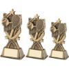 Picture of Brz|gold Tennis 3 Star Wreath Series With Plate - 5.5in