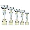 Picture of Silv|gold Spiro Trophy Cup With Plate - 7.5in