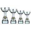 Picture of Silv Mini Assembled Trophy Cup With Plate (1in Centre) - 7.25in