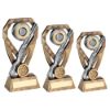 Picture of Brz|pew|gold Shooting Rifle And Clay On Diamond With Plate (1in Centre) - 8in