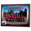 Picture of Rosewood Plaque With White Sublimation Front (Landscape) - 9 X 12in