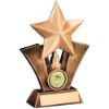 Picture of Brz|gold Generic Star With Badminton Insert With Plate - 6.25in