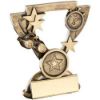 Picture of Brz|gold Swimming Mini Cup With Plate (1in Centre) - 3.75in