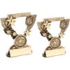 Picture of Brz|gold Swimming Mini Cup With Plate (1in Centre) - 3.75in
