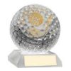 Picture of Clear Glass Golf Ball With Plate Nearest The Pin - 3.75in