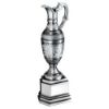 Picture of Painted Silver Golf Claret Jug With Plate - 10in