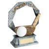 Picture of Brz|pew|white Golf Octagon Series With Plate Longest Drive - 6in