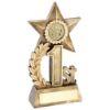 Picture of Gold Leaf And Star Award With Athletics Insert And Plate - 1st 6.25in